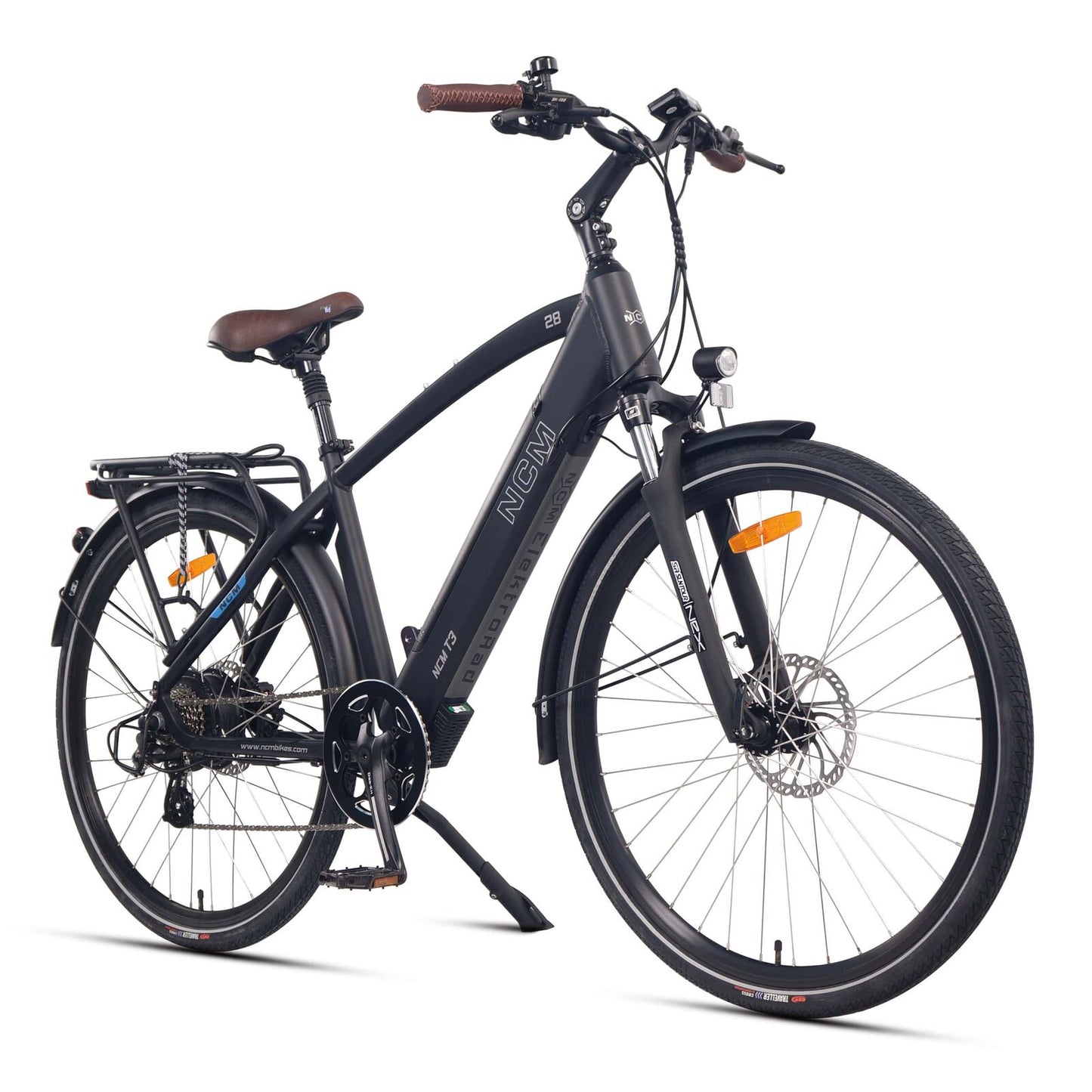 NCM T3 Trekking E-Bike, 300W, 48V 12Ah 576Wh Battery, Hydraulic Brakes