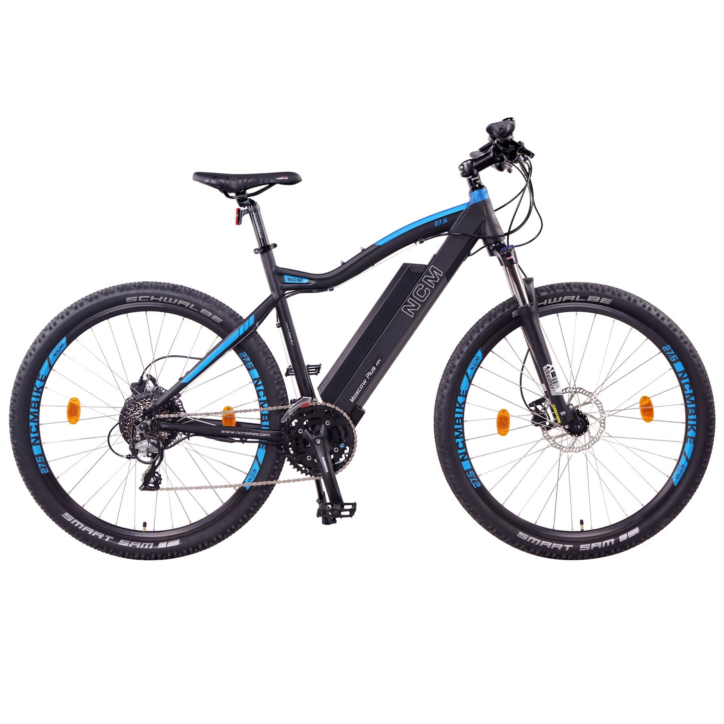NCM Moscow Plus Electric Mountain Bike,E-Bike, E-MTB, 48V 16Ah 768Wh Battery
